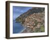 Positano E Torre Clavel-Guido Borelli-Framed Giclee Print