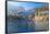 Positano Harbor View, Italy-George Oze-Framed Stretched Canvas