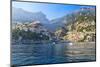 Positano Harbor View, Italy-George Oze-Mounted Premium Photographic Print