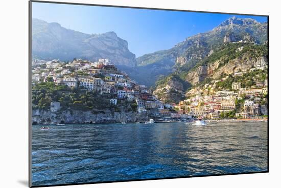 Positano Harbor View, Italy-George Oze-Mounted Photographic Print