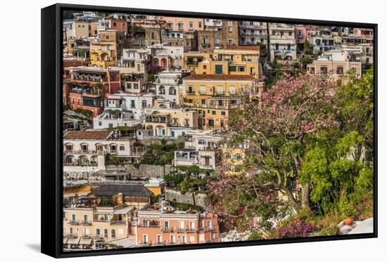 Positano, Italy-John Ford-Framed Stretched Canvas