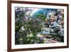 Positano Summer View-George Oze-Framed Photographic Print