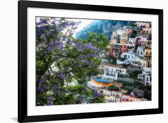 Positano Summer View-George Oze-Framed Photographic Print
