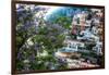 Positano Summer View-George Oze-Framed Photographic Print