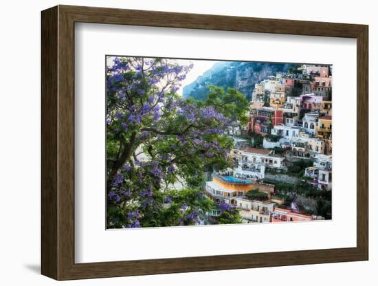 Positano Summer View-George Oze-Framed Photographic Print