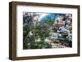 Positano Summer View-George Oze-Framed Photographic Print