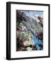 Positano, the Amalfi Coast-Curt Walters-Framed Giclee Print