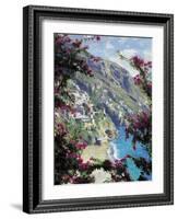 Positano, the Amalfi Coast-Curt Walters-Framed Giclee Print