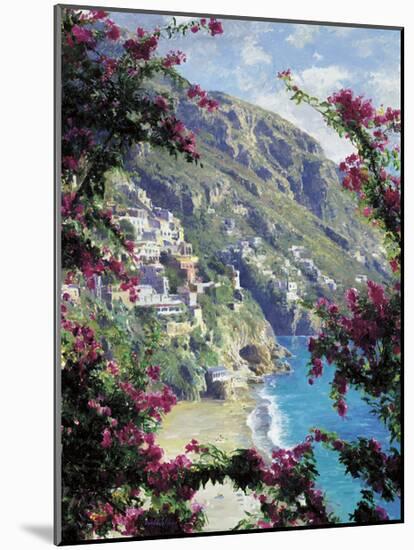 Positano, the Amalfi Coast-Curt Walters-Mounted Giclee Print