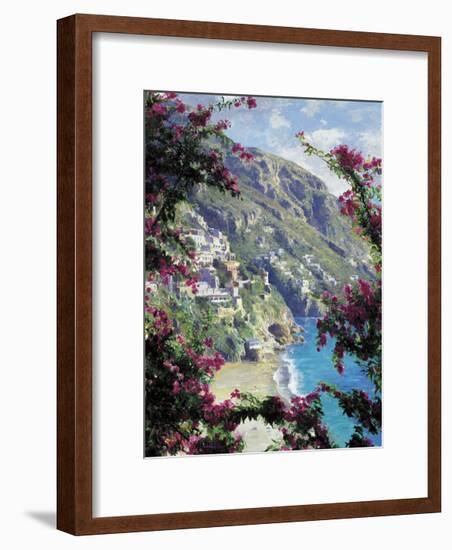 Positano, the Amalfi Coast-Curt Walters-Framed Giclee Print