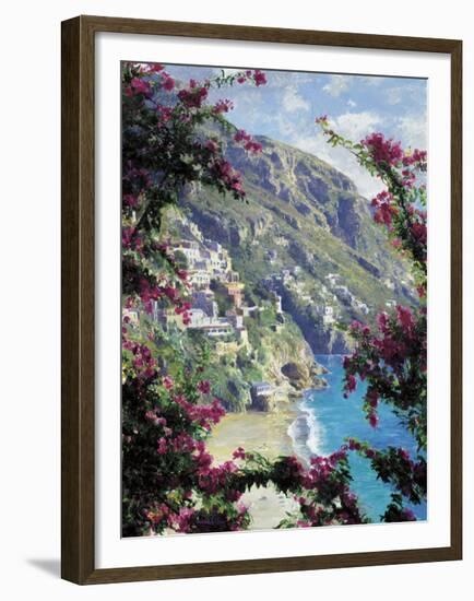 Positano, the Amalfi Coast-Curt Walters-Framed Giclee Print