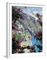 Positano, the Amalfi Coast-Curt Walters-Framed Giclee Print