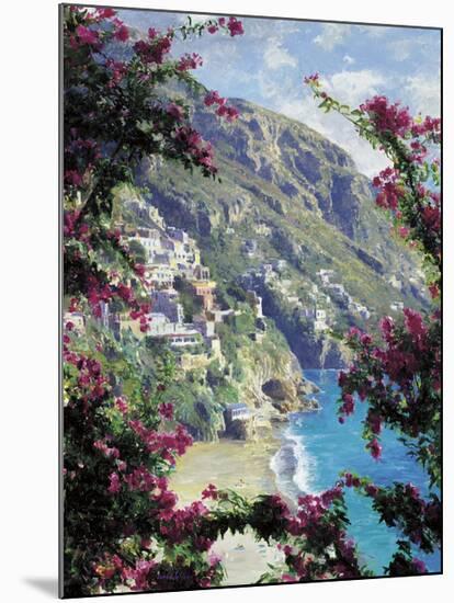 Positano, the Amalfi Coast-Curt Walters-Mounted Giclee Print