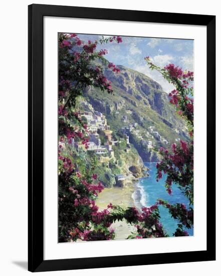 Positano, the Amalfi Coast-Curt Walters-Framed Giclee Print