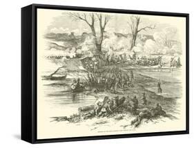 Position of the Sixth Missouri after Crossing the Bayou, December 1862-null-Framed Stretched Canvas