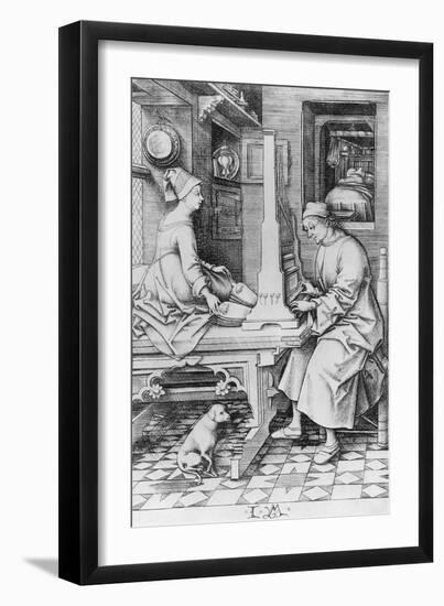 Positive Organ-Israhel Van Meckenem-Framed Premium Giclee Print