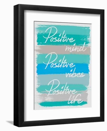 Positive-Lauren Gibbons-Framed Art Print