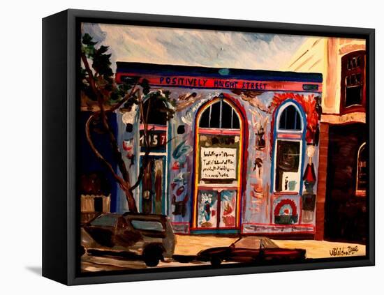 Positively Haight Street San Francisco-Markus Bleichner-Framed Stretched Canvas