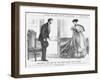 Positively the Last of the Long Skirts This Season, 1867-George Du Maurier-Framed Giclee Print