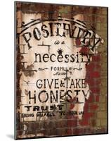 Positivity-Luis Sanchez-Mounted Art Print