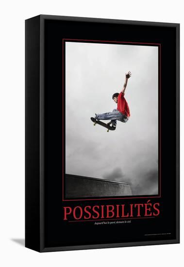 Possibilités (French Translation)-null-Framed Stretched Canvas