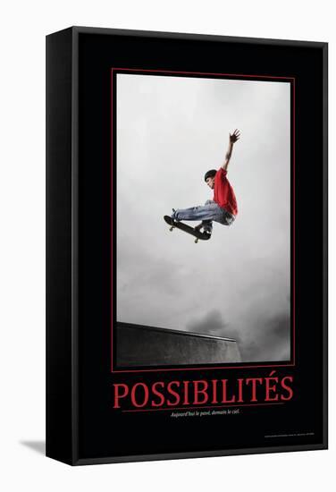 Possibilités (French Translation)-null-Framed Stretched Canvas