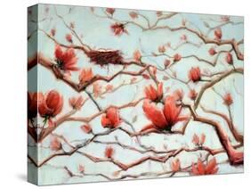 Possibilities in Full Bloom-Holly Van Hart-Stretched Canvas