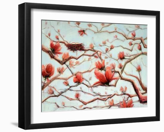 Possibilities in Full Bloom-Holly Van Hart-Framed Art Print