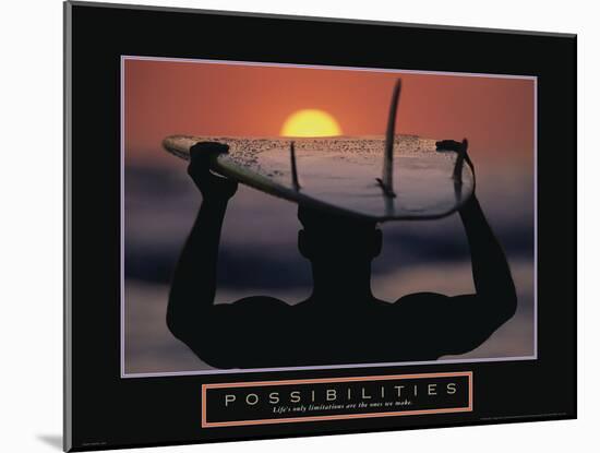 Possibilities - Surfer-Unknown Unknown-Mounted Photo