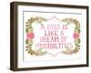 Possibilities-Gigi Louise-Framed Art Print