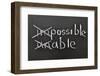 Possible, Able-Yury Zap-Framed Photographic Print