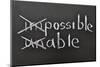 Possible, Able-Yury Zap-Mounted Photographic Print