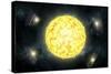 Possible Structures Surrounding the Star Kic 8462852-Stocktrek Images-Stretched Canvas