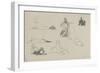 Possible Studies for 'Dawn of Waterloo', 1893-Lady Butler-Framed Giclee Print