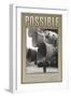 Possible-null-Framed Art Print