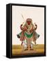 Possibly a Depitcion of Bharab, the Incarnation of Vishnu and the God of Destruction, from…-null-Framed Stretched Canvas
