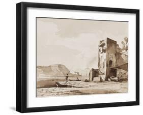 Possibly a View from Posillipo-Achille Vianelli-Framed Giclee Print