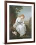 Possibly Maria of Moulines from Sterne's 'Sentimental Journey', 1766-81-Angelica Kauffmann-Framed Giclee Print