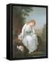 Possibly Maria of Moulines from Sterne's 'Sentimental Journey', 1766-81-Angelica Kauffmann-Framed Stretched Canvas