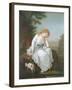 Possibly Maria of Moulines from Sterne's 'Sentimental Journey', 1766-81-Angelica Kauffmann-Framed Giclee Print