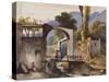 Possibly the Belvedere at Sorrento-Giacinto Gigante-Stretched Canvas