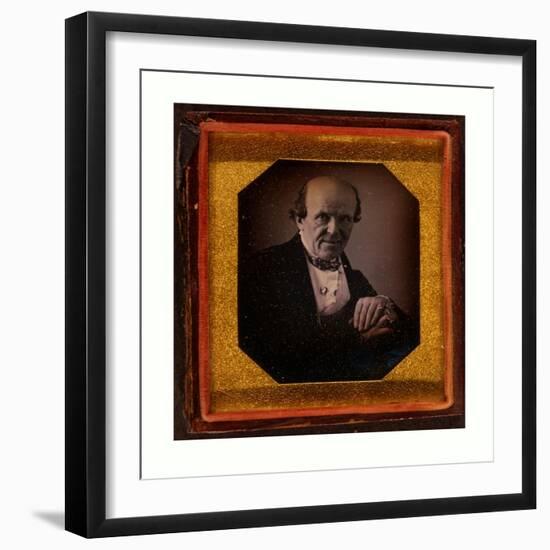 Possibly William G. Mason, Between 1840 and 1850, Daguerreotype-null-Framed Premium Giclee Print