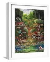 Possom Trot Logging Camp-Carol Salas-Framed Giclee Print