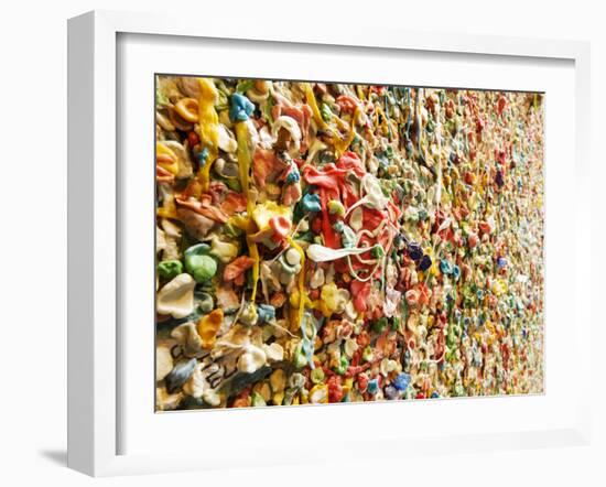 Post Alley Chewing Gum Details-searagen-Framed Photographic Print