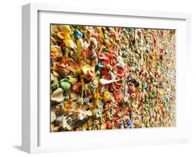 Post Alley Chewing Gum Details-searagen-Framed Photographic Print