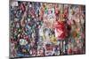 Post Alley Gum Wall near Pike Place in Seattle, Washington State.-Michele Niles-Mounted Photographic Print