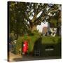 Post Box and Bench, Meadway, Hampstead Garden Suburb, London-Richard Bryant-Stretched Canvas