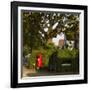 Post Box and Bench, Meadway, Hampstead Garden Suburb, London-Richard Bryant-Framed Photographic Print