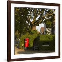 Post Box and Bench, Meadway, Hampstead Garden Suburb, London-Richard Bryant-Framed Photographic Print