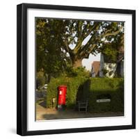 Post Box and Bench, Meadway, Hampstead Garden Suburb, London-Richard Bryant-Framed Photographic Print